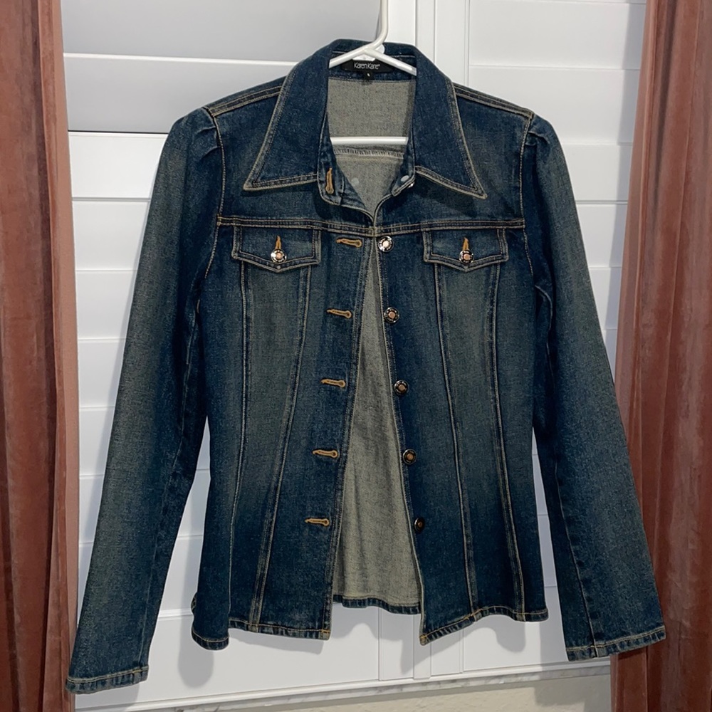 Karen Kane Blue Jean Jacket LIKE NEW